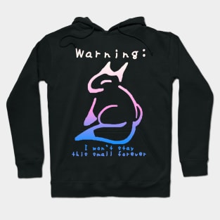 Wolfpup Kids Design (Pink And Blue Gradient) Hoodie